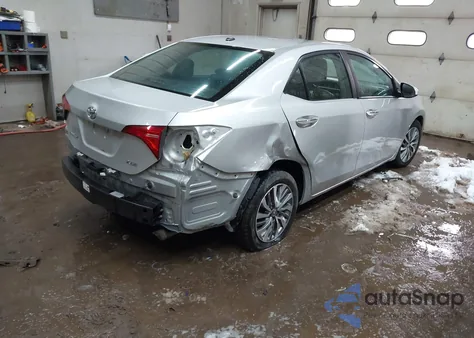 2018 Toyota Corolla Xle из США, поврежденный, VIN 2T1BURHE5JC046688
